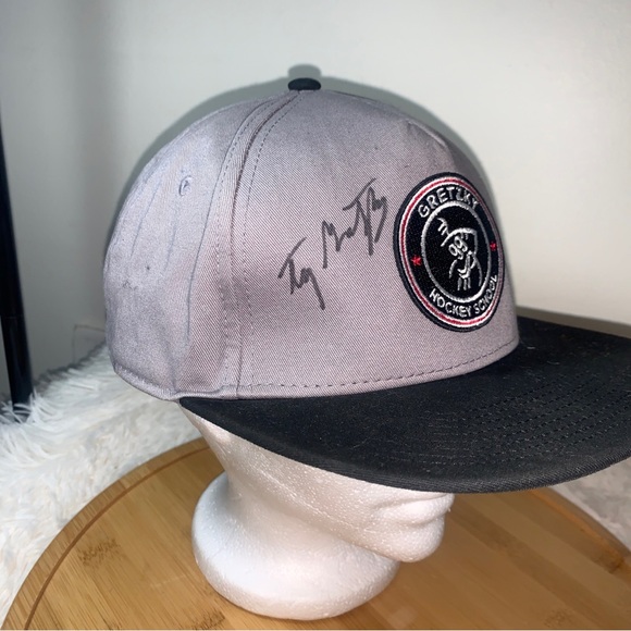 Sauce Hockey Trucker Hat Cap Mesh Snapback Gretzky Hockey School *Signed* - Picture 5 of 6